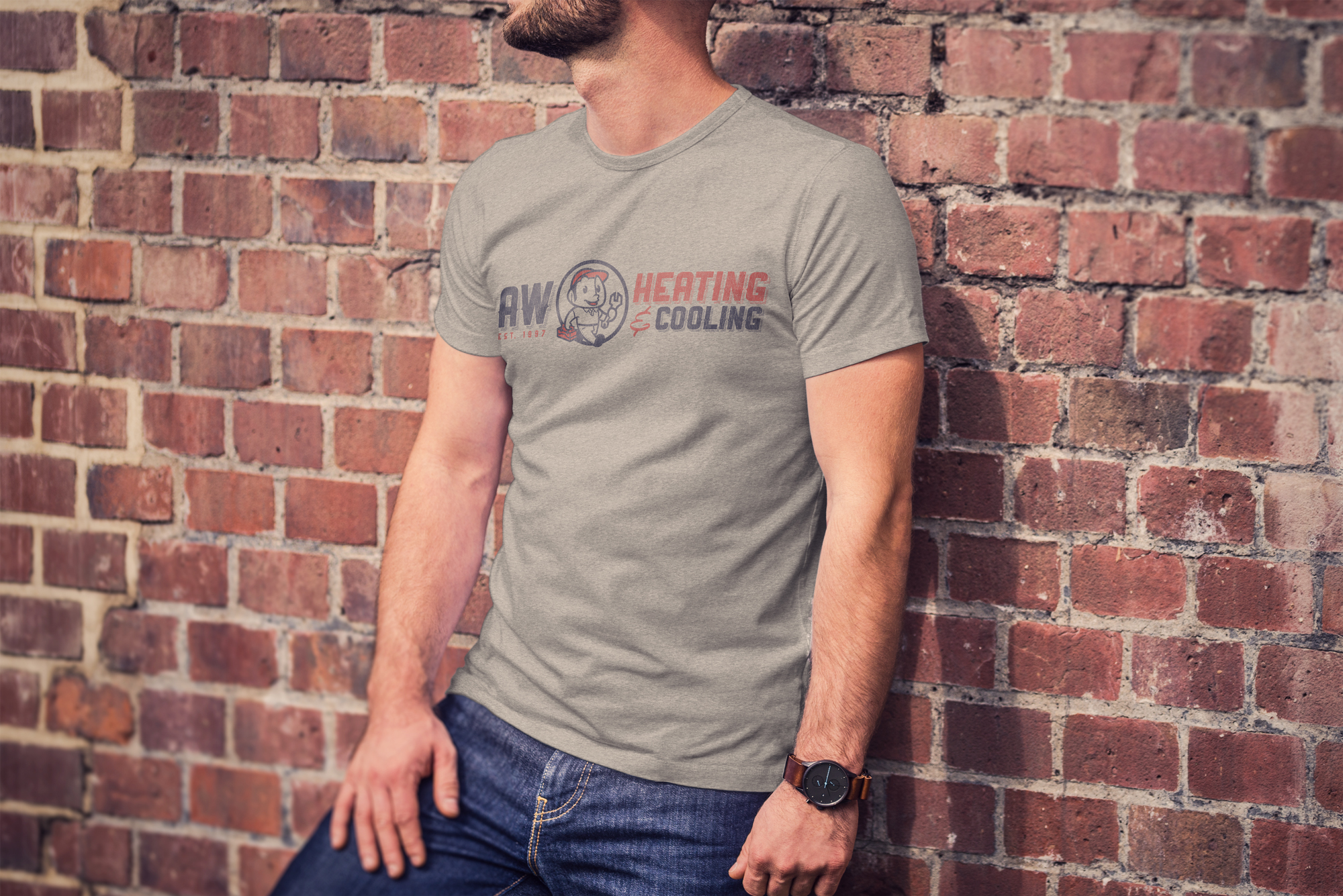 AW Heating & Cooling t-shirt