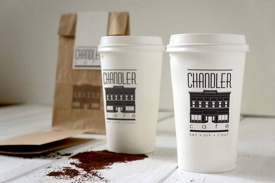 Chandler Café product mock-up
